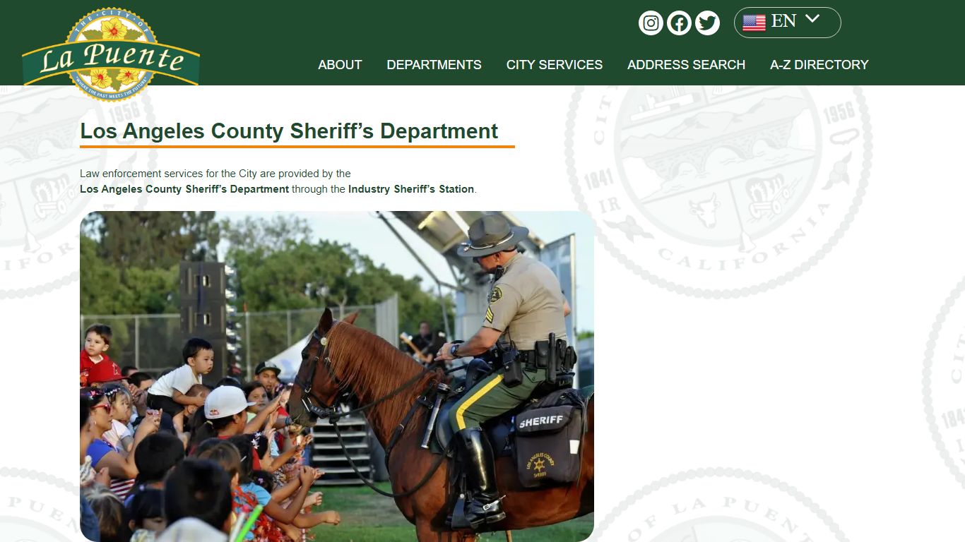 L.A. County Sheriff’s Department – City of La Puente