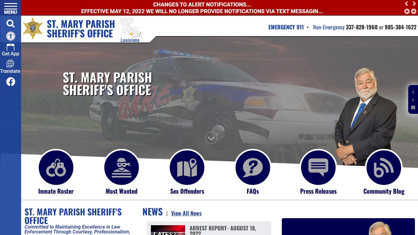 St. Mary Parish Sheriff's Office LA
